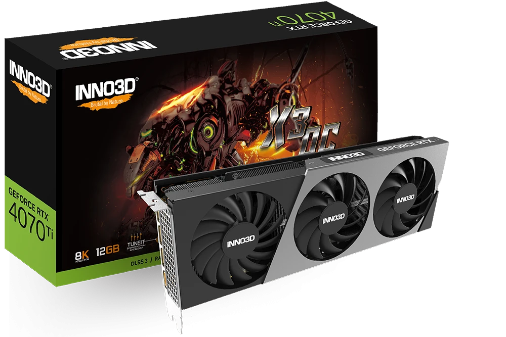 INNO3D GeForce RTX 4070 Ti X3 OC